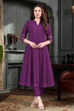 Dazzling Georgette Designer Women’s Kurti for Festival and Party