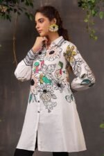 Pretty Fine Cotton Designer Short Top for Casual wear - Image 2