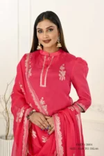 Women Viscose Embroidered Salwar Kameez - Image 2