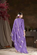 Women Viscose And Jacquard Butta Zari Embroidered Salwar Kameez - Image 2