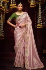 Alluring Pure Banarasi Kanjivaram Designer Saree for Engagement