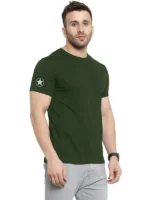 Men’s Cotton Printed Half Sleeves Casual T-Shirt - Image 3