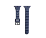 Jaztime Blue Ribbed Silicone WatchBand - Image 3