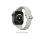 Jaztime Grey Ribbed Silicone WatchBand - Image 2