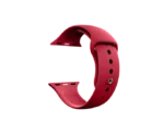Jaztime Maroon Silicone Apple WatchBand