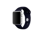 Jaztime Midnight Blue Silicone Apple WatchBand - Image 3