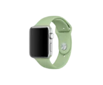 Jaztime Pastel Green Silicone Apple WatchBand - Image 3