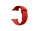 Jaztime Red Silicone Apple WatchBand