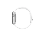 Jaztime White Silicone Apple WatchBand - Image 2